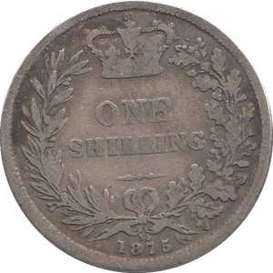 1875 SHILLING ( FAIR ) DIE 35 - Shilling - Cambridgeshire Coins