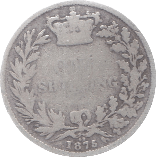1875 SHILLING ( FAIR ) DIE 48 - Shilling - Cambridgeshire Coins