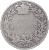 1875 SHILLING ( FAIR ) DIE 48 - Shilling - Cambridgeshire Coins