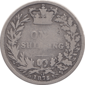 1875 SHILLING ( FINE ) DIE 41 - Shilling - Cambridgeshire Coins