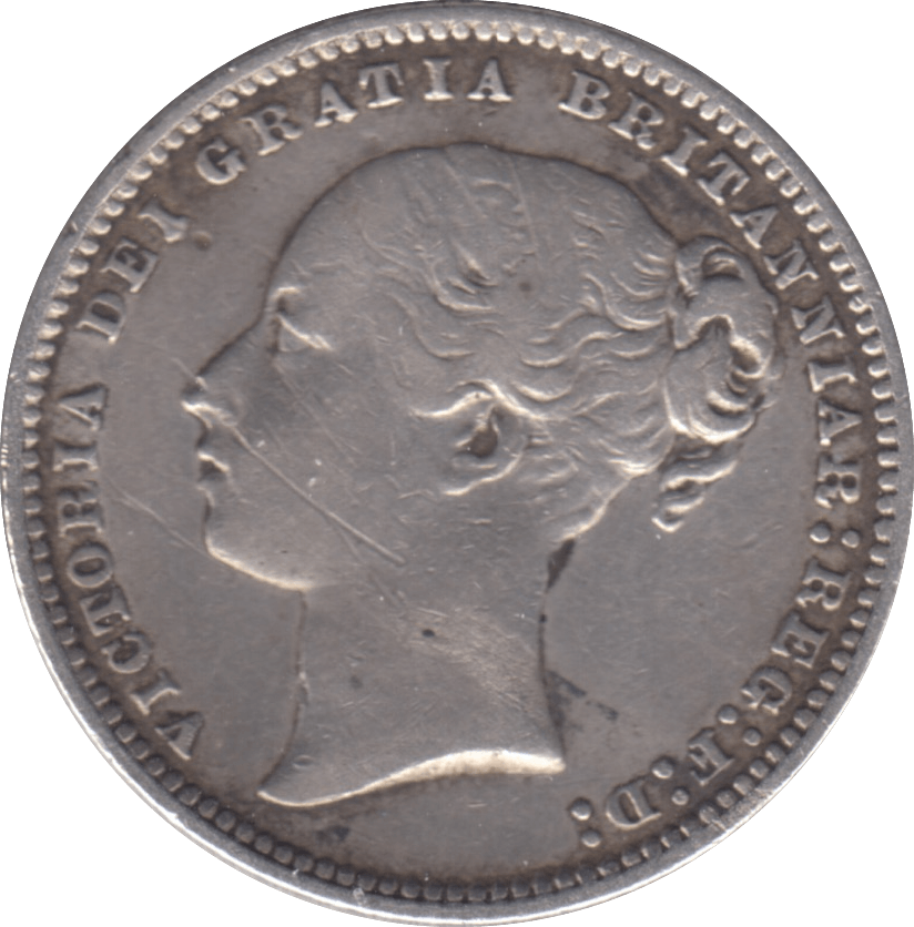 1875 SHILLING ( GVF ) DIE 41 - Shilling - Cambridgeshire Coins