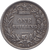 1875 SHILLING ( GVF ) DIE 41 - Shilling - Cambridgeshire Coins