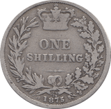 1875 SHILLING ( NF ) DIE 44 - Shilling - Cambridgeshire Coins