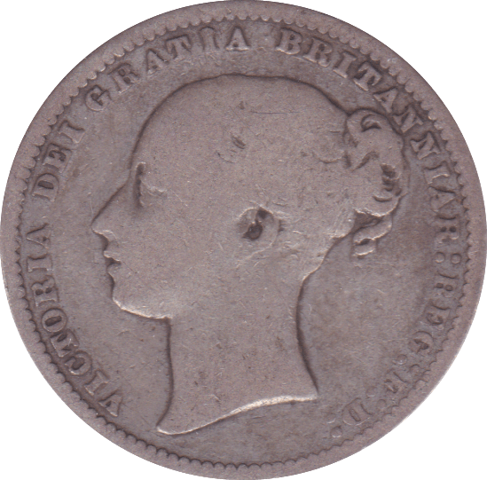 1875 SHILLING ( NF ) DIE 70 - Shilling - Cambridgeshire Coins