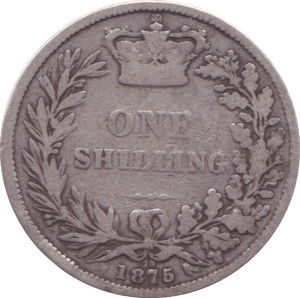 1875 SHILLING ( NF ) DIE 70 - Shilling - Cambridgeshire Coins