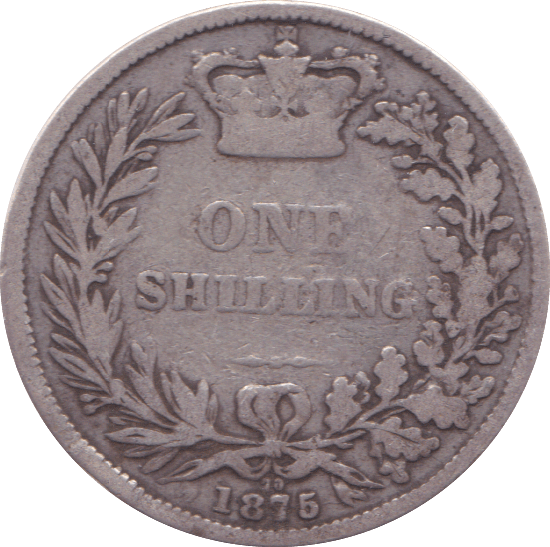 1875 SHILLING ( NF ) DIE 70 - Shilling - Cambridgeshire Coins