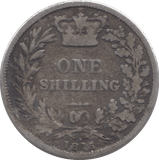 1875 SHILLING ( NF ) DIE 8 - Shilling - Cambridgeshire Coins