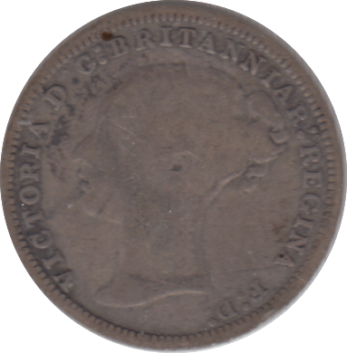 1875 SILVER THREEPENCE ( FAIR ) - Cambridgeshire Coins