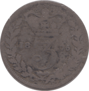 1875 SILVER THREEPENCE ( FAIR ) - Cambridgeshire Coins