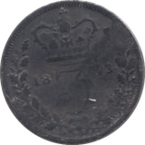 1875 SILVER THREEPENCE ( FAIR ) - Threepence - Cambridgeshire Coins