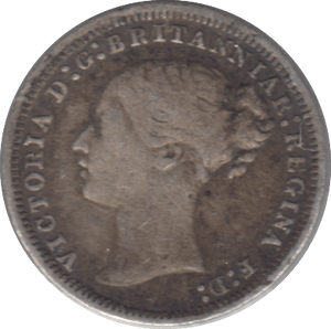 1875 SILVER THREEPENCE ( GF ) - Threepence - Cambridgeshire Coins