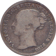 1875 THREEPENCE ( FAIR ) - Threepence - Cambridgeshire Coins