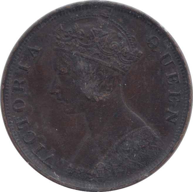 1876 1 CENT HONG KONG - WORLD COINS - Cambridgeshire Coins