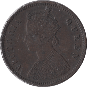 1876 1/4 ANNA INDIA - WORLD COINS - Cambridgeshire Coins