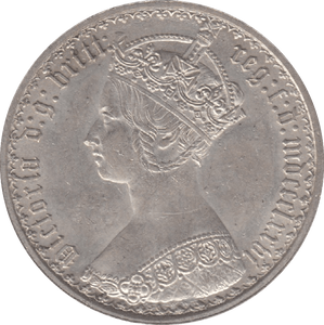 1876 FLORIN ( AUNC ) 15 - Florin - Cambridgeshire Coins