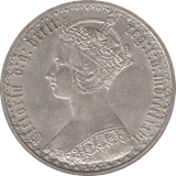 1876 FLORIN ( AUNC ) 15 - Florin - Cambridgeshire Coins