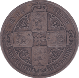 1876 FLORIN ( F ) B - Florin - Cambridgeshire Coins