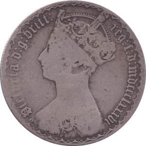 1876 FLORIN ( F ) B - Florin - Cambridgeshire Coins