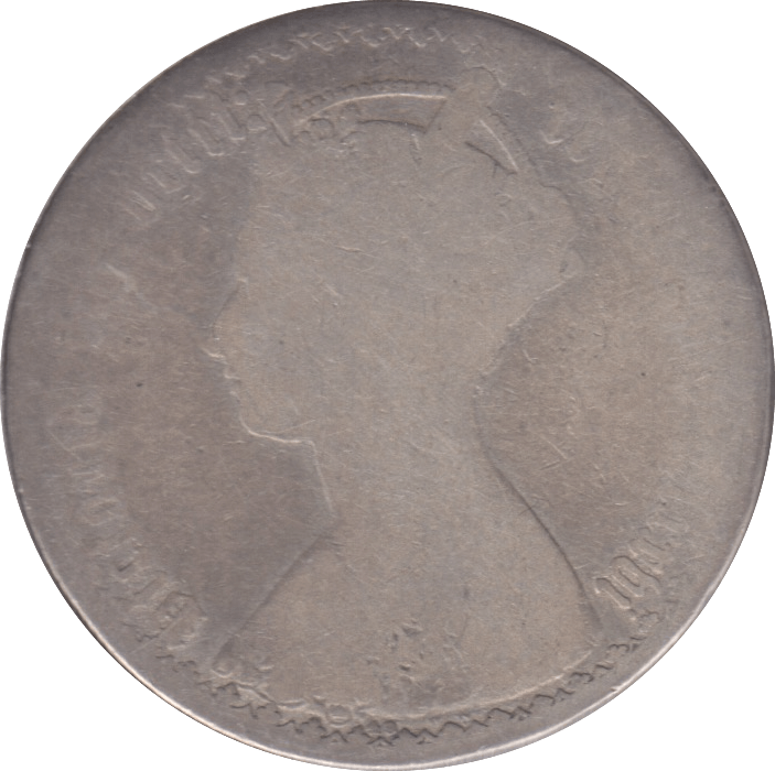 1876 FLORIN ( FAIR ) DIE 49 - Florin - Cambridgeshire Coins