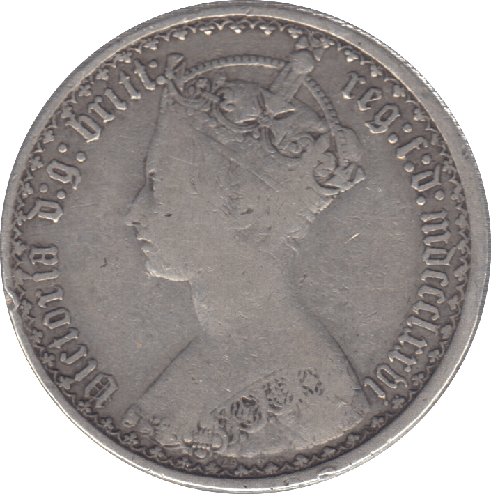 1876 FLORIN ( FINE ) DIE 29 - Florin - Cambridgeshire Coins