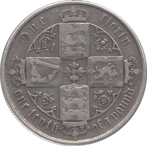 1876 FLORIN ( FINE ) DIE 29 - Florin - Cambridgeshire Coins