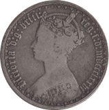 1876 FLORIN ( GF ) - FLORIN - Cambridgeshire Coins