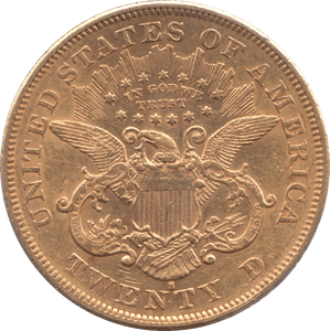 1876 GOLD 20 DOLLAR USA ( GVF ) - Gold World Coins - Cambridgeshire Coins