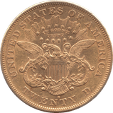 1876 GOLD 20 DOLLAR USA ( GVF ) - Gold World Coins - Cambridgeshire Coins