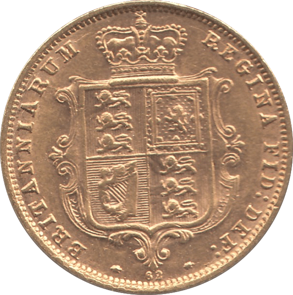 1876 GOLD HALF SOVEREIGN ( EF ) - Half Sovereign - Cambridgeshire Coins