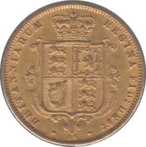 1876 GOLD HALF SOVEREIGN - Half Sovereign - Cambridgeshire Coins