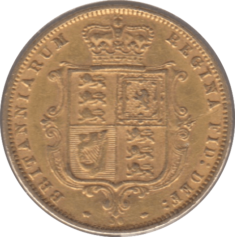1876 GOLD HALF SOVEREIGN - Half Sovereign - Cambridgeshire Coins