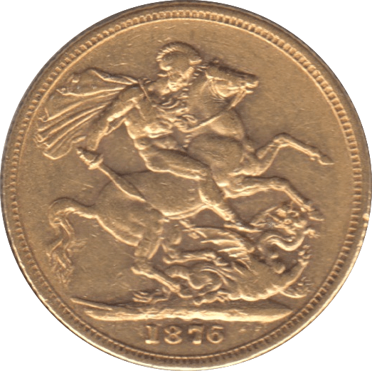 1876 GOLD SOVEREIGN ( GVF ) MELBOURNE MINT - Sovereign - Cambridgeshire Coins