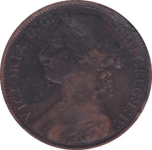1876 H PENNY ( GF ) - Penny - Cambridgeshire Coins
