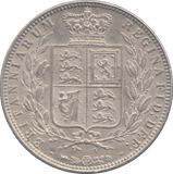 1876 HALFCROWN ( AUNC ) - Halfcrown - Cambridgeshire Coins