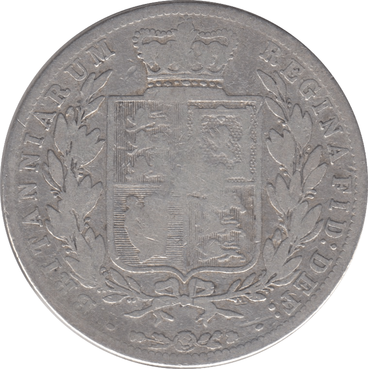 1876 HALFCROWN ( FAIR ) 3 - Halfcrown - Cambridgeshire Coins