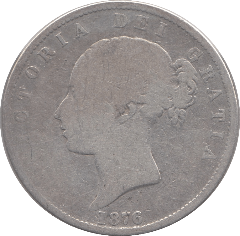 1876 HALFCROWN ( FAIR ) 3 - Halfcrown - Cambridgeshire Coins