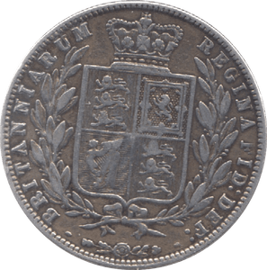 1876 HALFCROWN ( VF ) 6 - Halfcrown - Cambridgeshire Coins