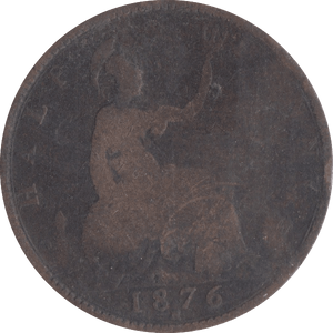 1876 HALFPENNY ( FAIR ) - Halfpenny - Cambridgeshire Coins