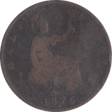 1876 HALFPENNY ( FAIR ) - Halfpenny - Cambridgeshire Coins