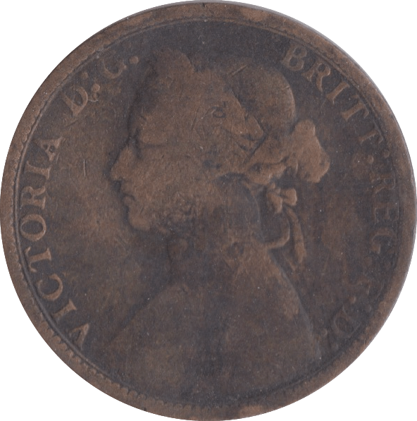 1876 HALFPENNY ( FAIR ) - Halfpenny - Cambridgeshire Coins
