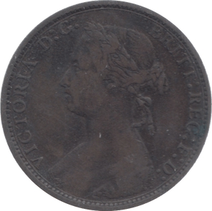 1876 HALFPENNY ( FINE ) - Halfpenny - Cambridgeshire Coins
