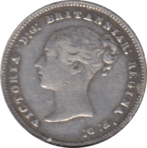 1876 MAUNDY FOURPENCE ( VF ) - Maundy Coins - Cambridgeshire Coins