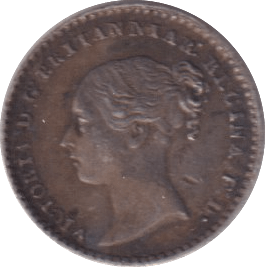 1876 MAUNDY PENNY ( GVF ) - Maundy Coins - Cambridgeshire Coins