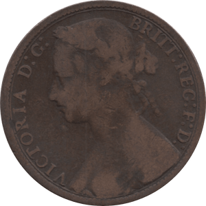 1876 PENNY ( FAIR ) H 2 25 - Penny - Cambridgeshire Coins