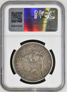 1876 S SILVER TRADE DOLLAR USA (NGC) XF 40 - NGC CERTIFIED COINS - Cambridgeshire Coins