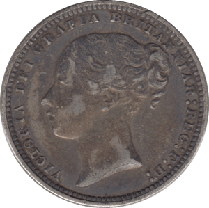1876 SHILLING ( VF ) DIE 4 - Shilling - Cambridgeshire Coins
