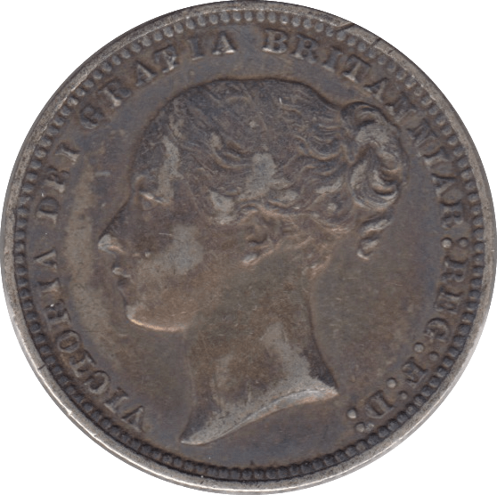 1876 SHILLING ( VF ) DIE 4 - Shilling - Cambridgeshire Coins