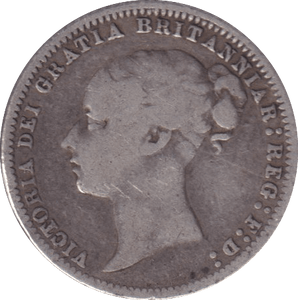 1876 SIXPENCE ( FINE ) - Sixpence - Cambridgeshire Coins