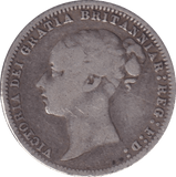 1876 SIXPENCE ( FINE ) - Sixpence - Cambridgeshire Coins