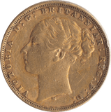 1876 SOVEREIGN ( VF ) MELBOURN MINT - Sovereign - Cambridgeshire Coins